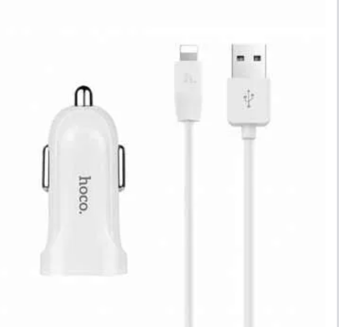 АЗУ "HOCO" (Z27/2865) 2USB 2.4A +кабель Micro USB White