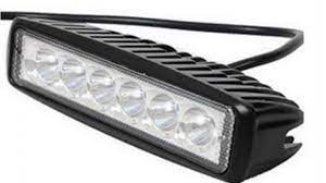Фара світлодіодна універ. 6-LED ближня (16см*4,5см) (K1918F)