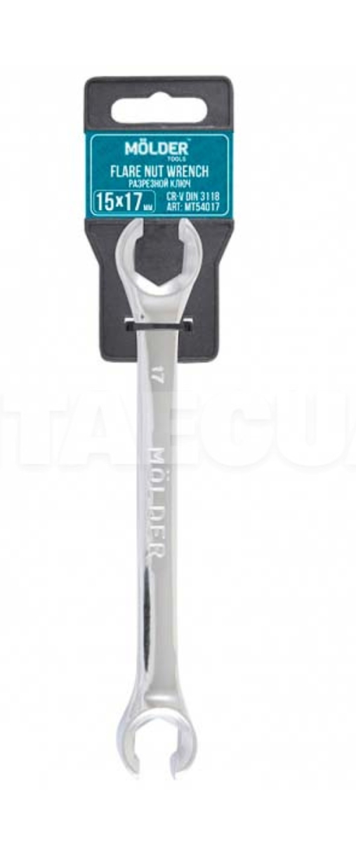 Ключ прокачки гальм розрізний 15-17mm "MOLDER" (MT54017)