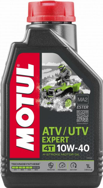 MOTUL 10W-40 4T ATV UTV EXPERT (квадроцикли), 1л MOTUL 10W-40 4T ATV UTV EXPERT (квадроцикли), 1л