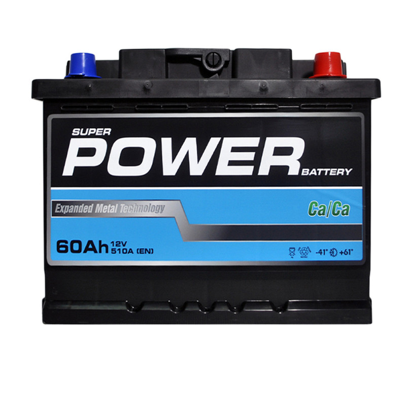 Автомобільний акумулятор POWER MF Black  60Ah 510 R+  (L2)