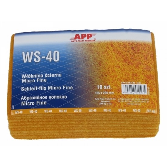 06Z230  АРР  Волокно абразивне Micro Fine жовте WS-40