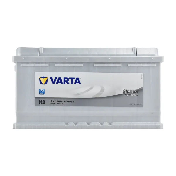 Акумулятор автомобільний Varta Silver Dynamic H3 100Ah 830A 12V «+» праворуч (600402083)